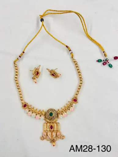 ALLOY NECKLACE SET AM-28